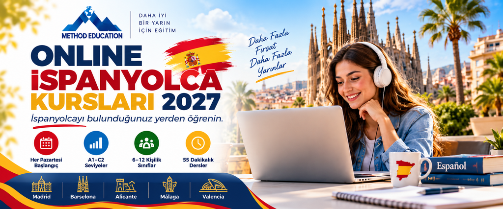 2027 online İspanyolca kursları