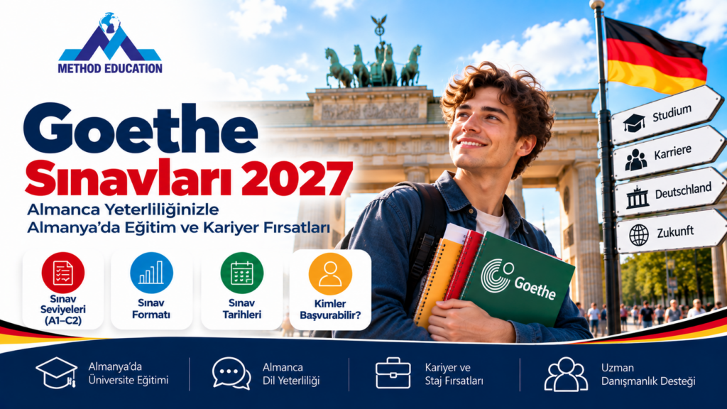 goethe sınavları 2027 almanya’da gelecek