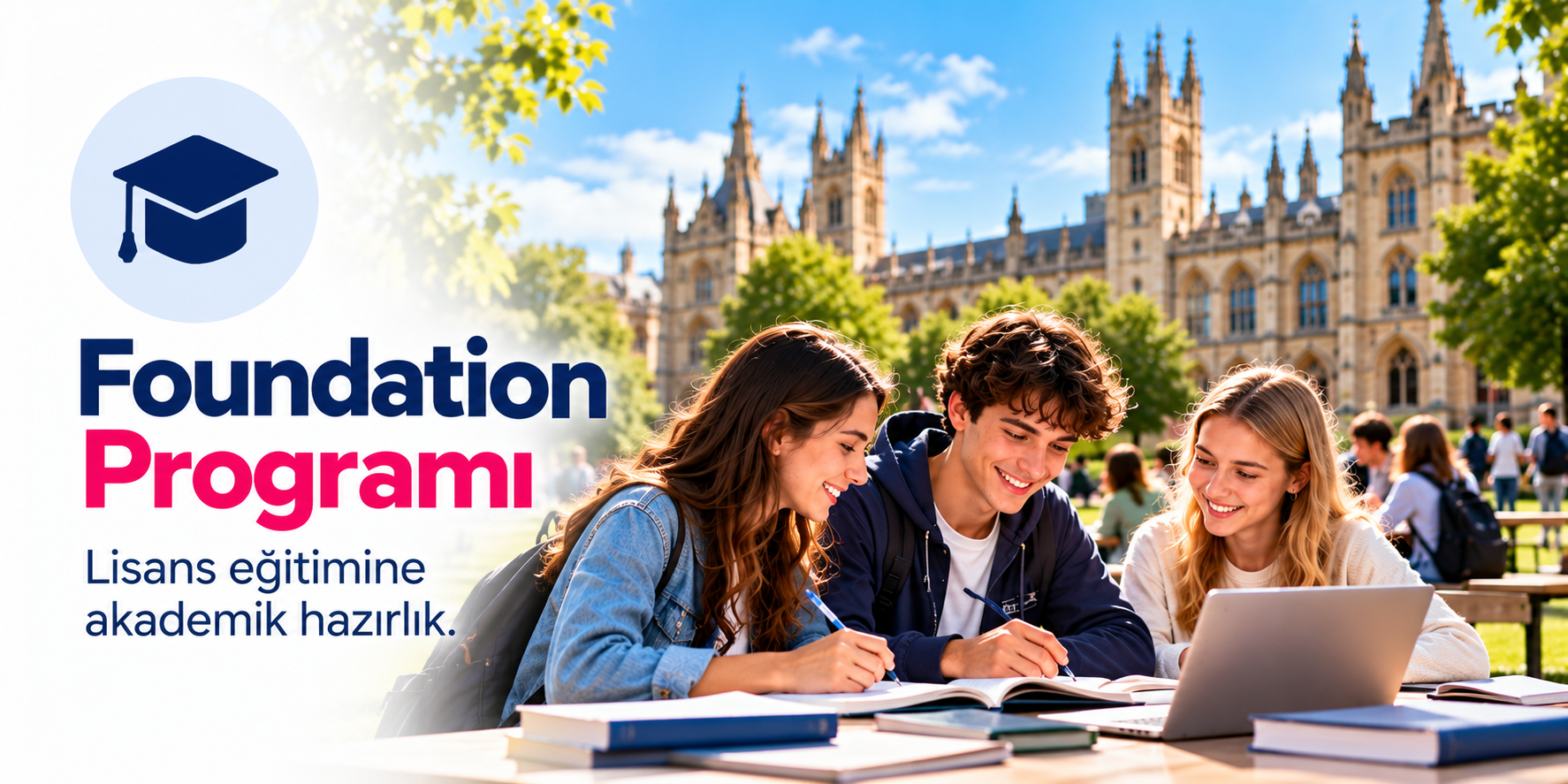 Yurt Dışı Üniversite Hazırlık kampüste foundation programı