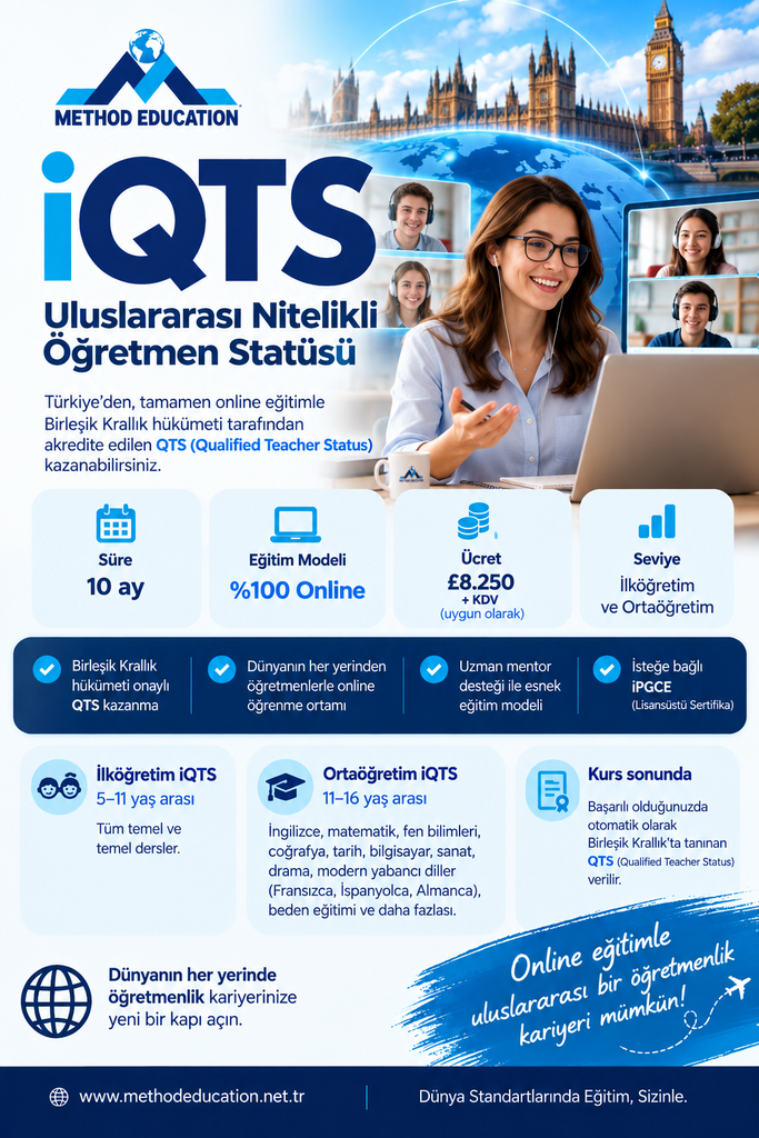 Türkiye'deki Öğretmenler İngiltere'de Nasıl Öğretmen Olabilir? İşte 3 Farklı Yol! (2027 Rehberi) online iqts ile küresel Öğretmenlik