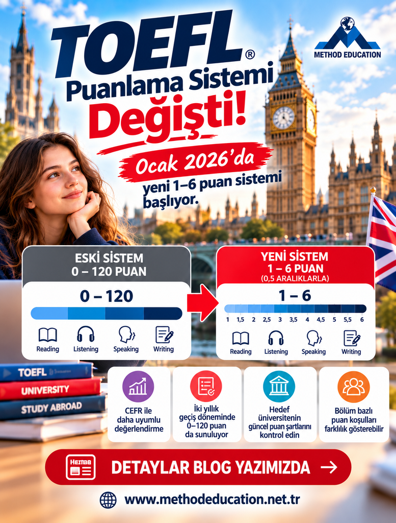 TOEFL iBT toefl puanlama sistemi değişti! (2)